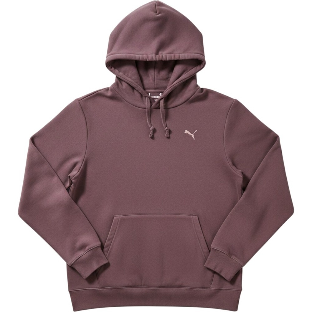 PUMA Essentials Hoodie Men's XXL Plum‎ Burgundy Purple Pullover Sweatshirt 2XL